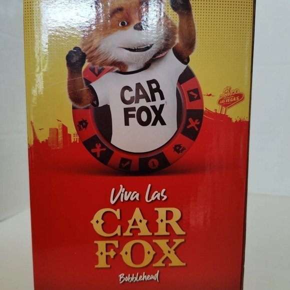 Car Fox 2020 bobblehead, Viva Las Car Fox, New in box - Picture 3 of 8